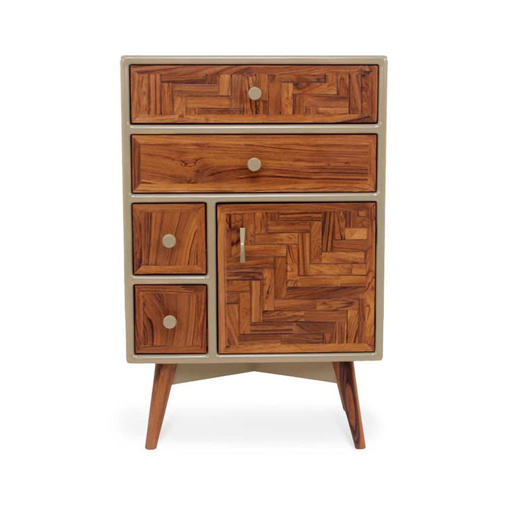 Pustak Daraj – Teakwood Chest of Drawers - Alankaram