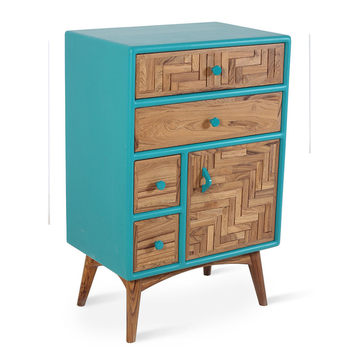 Pustak Daraj – Teakwood Chest of Drawers - Alankaram