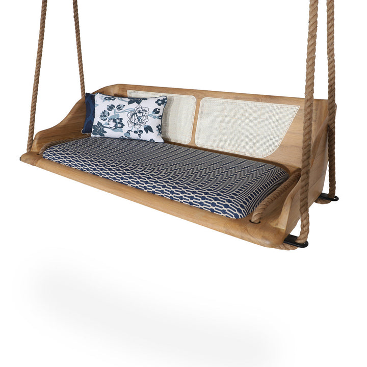 Donus - Teakwood Swing with Rattan