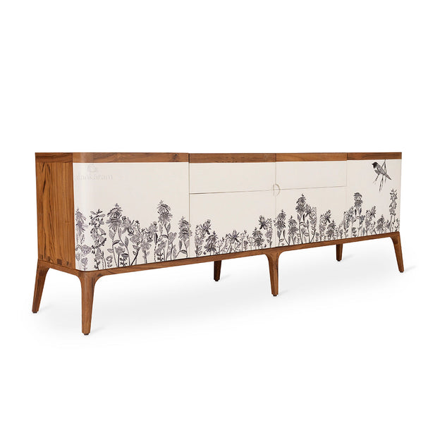 Finura Teakwood TV Unit