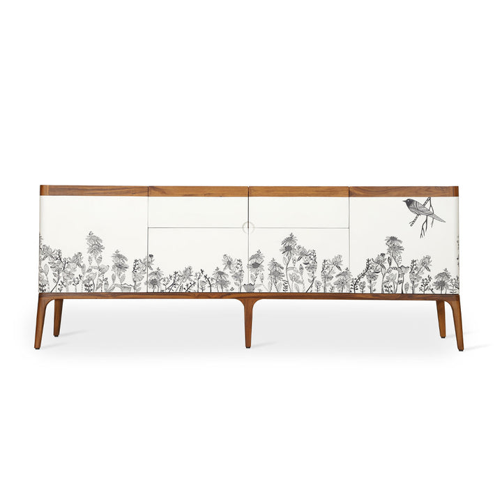 Finura Teakwood TV Unit