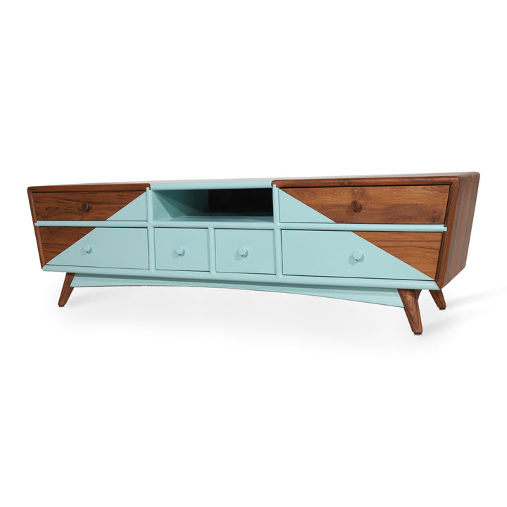 Huvi - Teakwood TV Unit