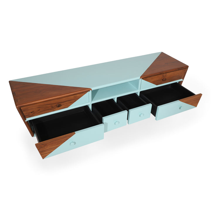 Huvi - Teakwood TV Unit