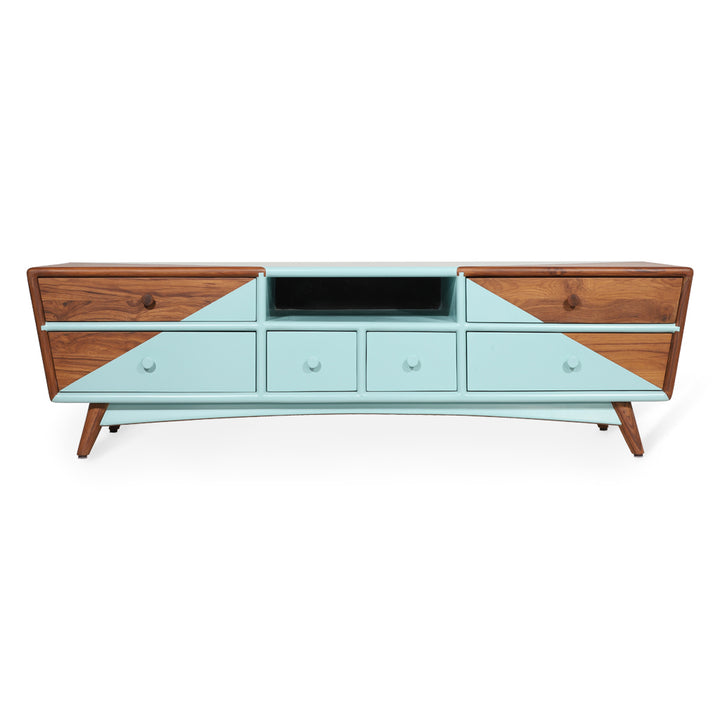 Huvi - Teakwood TV Unit