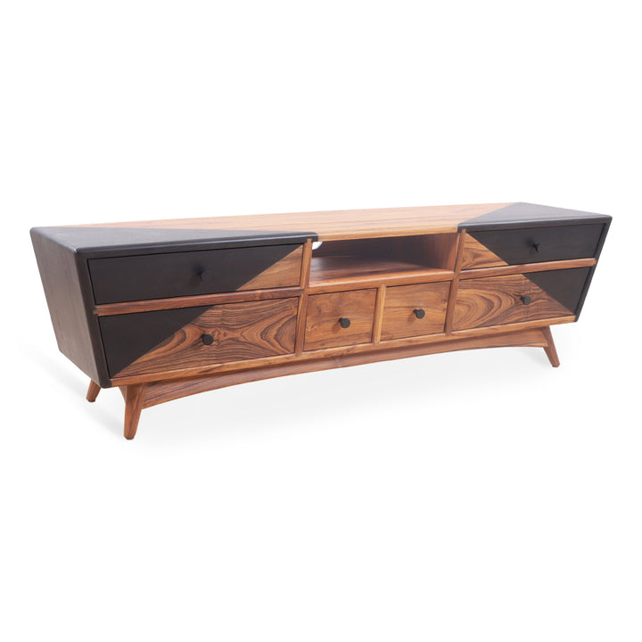 Huvi - Teakwood TV Unit