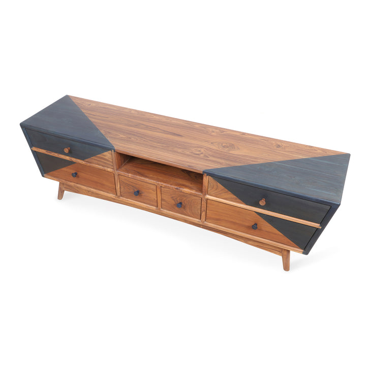 Huvi - Teakwood TV Unit