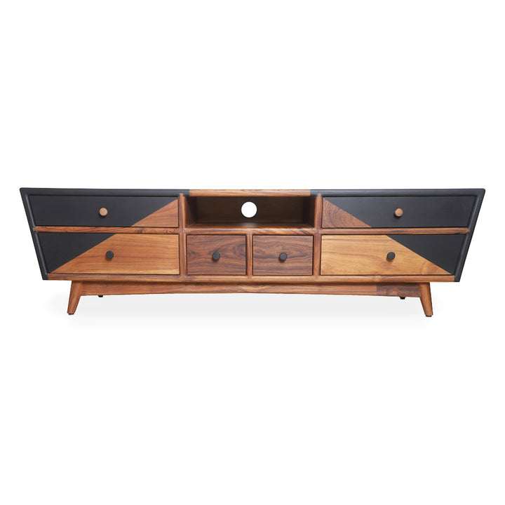 Huvi - Teakwood TV Unit