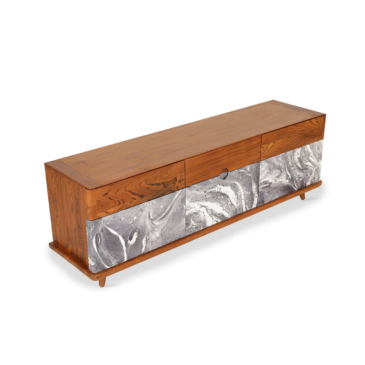 Kapp Teakwood-PU TV unit