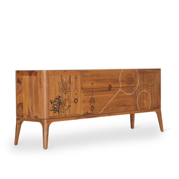 Zen Teakwood TV Unit