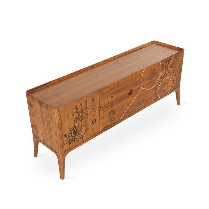 Zen Teakwood TV Unit