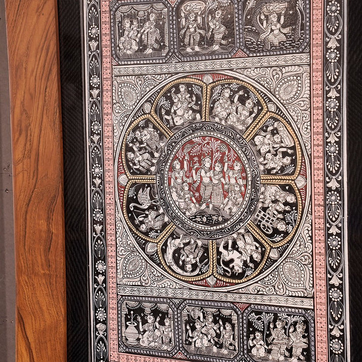 Krishna Leela Painting