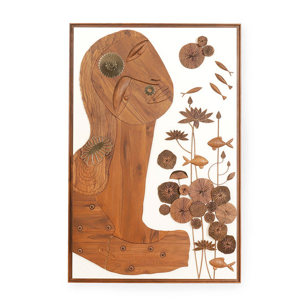 Serenita - Teak Wall decor