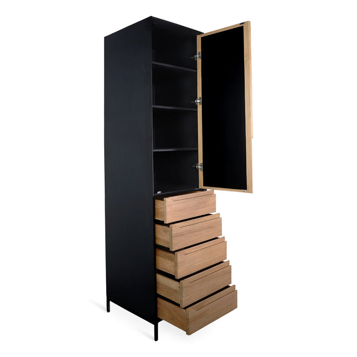 Orman Solidwood Wardrobe with Minimalistic Look