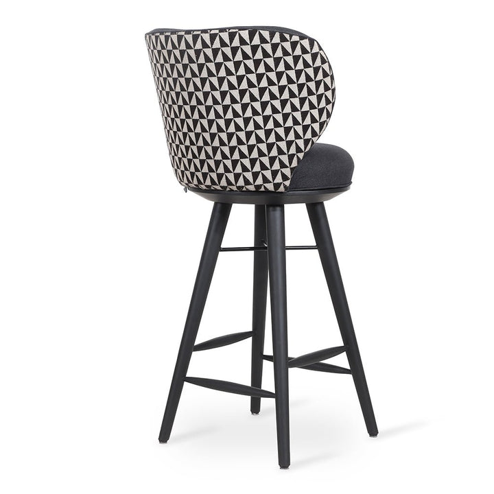 Bhrami - Wooden High Chair with Black Stain