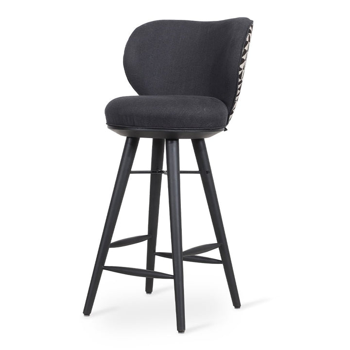 Bhrami - Wooden High Chair with Black Stain