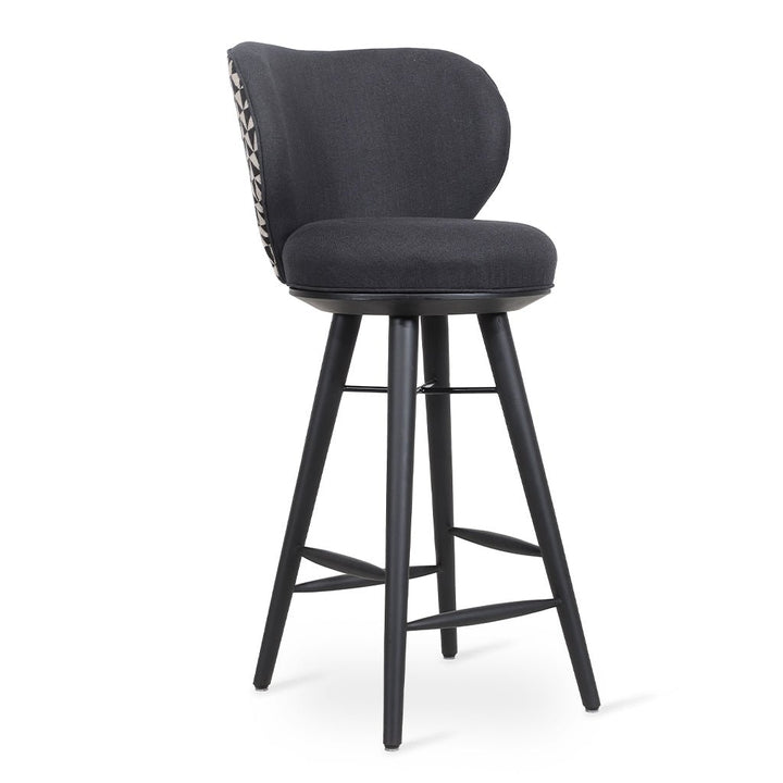 Bhrami - Wooden High Chair with Black Stain