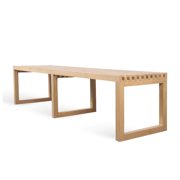 Fiiso Solidwood Bench with Natural Color