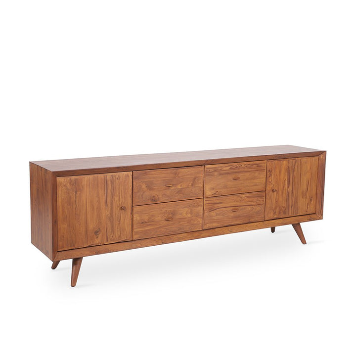 Gurvi - Teakwood Cutlery Unit with Six Drawers