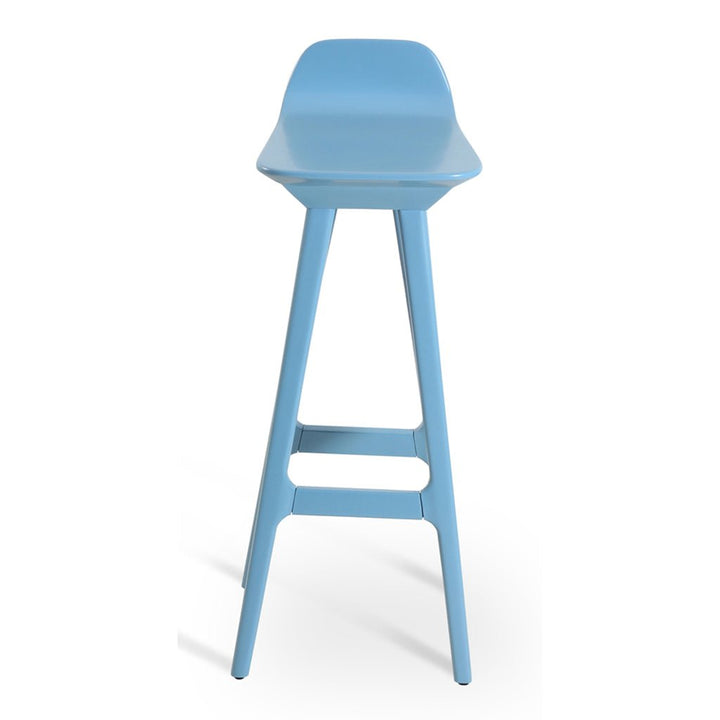 Inalt - High / Bar Chair with Ligh Oak Brown PU