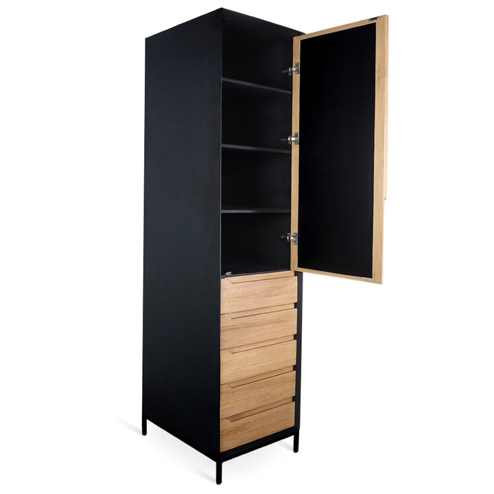 Orman Solidwood Wardrobe with Minimalistic Look