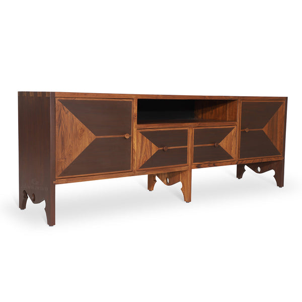 Papaho Teakwood TV Unit