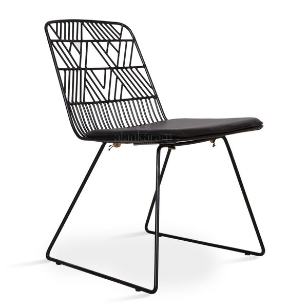Poro - Metal Chair with Meshwork