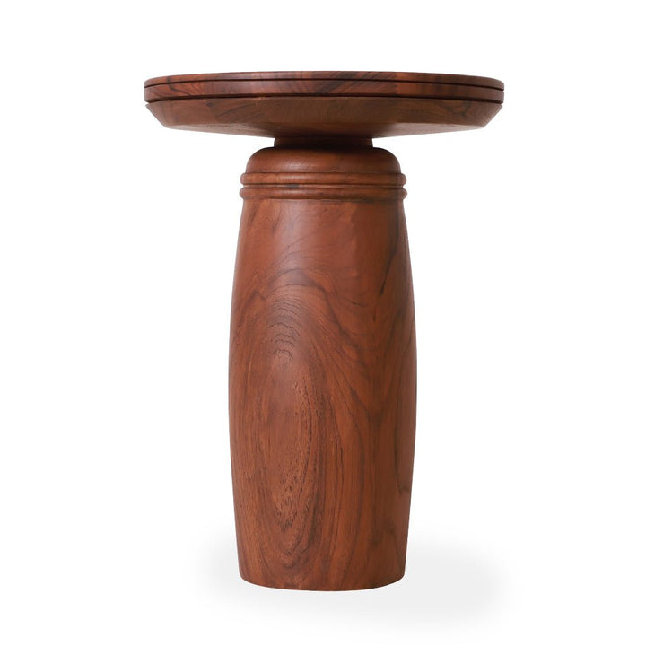 Silinda - Teakwood Side Table
