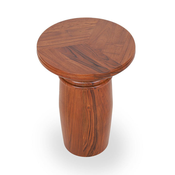 Silinda - Teakwood Side Table