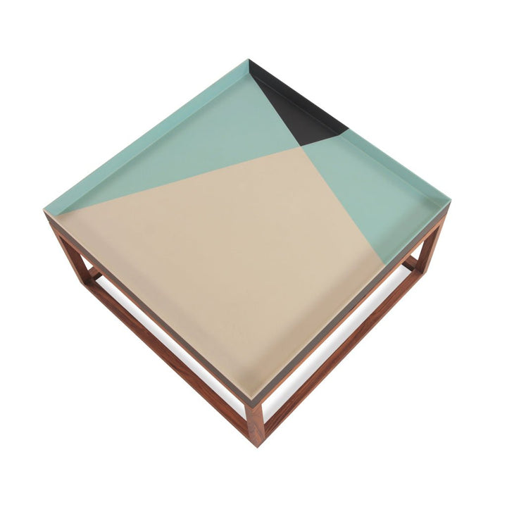 Trei - Teakwood Square Center Table