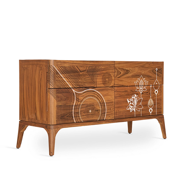Zen - Teak Storage Unit - Alankaram